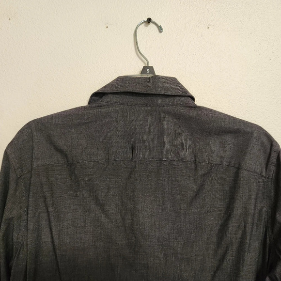 Men's gray‎ APT 9 button down shirt size medium - Picture 2 of 7